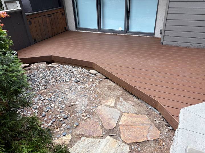 Deck rebuild, after