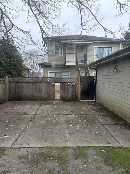 Fence panel replacement, before